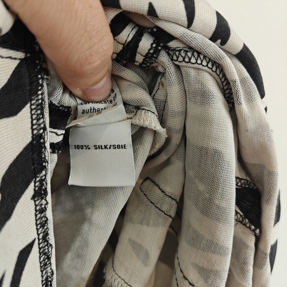 Diane Von Furstenberg 100% Silk Printed Mini Long Sleeve Dilly Twiggs Dress 0 - Picture 13 of 13